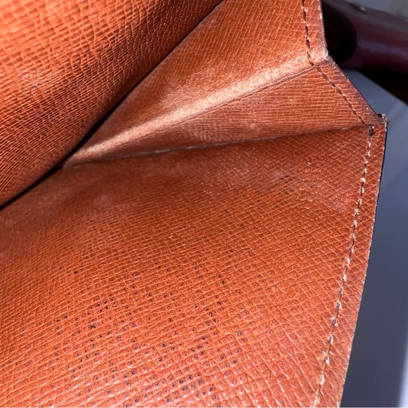 A44 LV monogram Sarah wallet - Picture 10 of 12